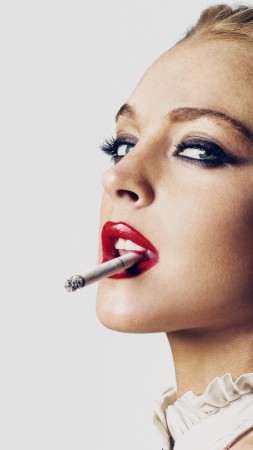 Lindsay Lohan, Most Popular Celebs, singer, actress, model (vertical)