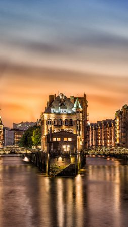 Hamburg, Germany, Travel, Tourism (vertical)