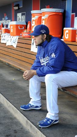 Baseball, Top baseball players, Clayton Kershaw, Los Angeles Dodgers (vertical)