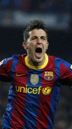 Football, David Villa, The best football players, New York City (vertical)