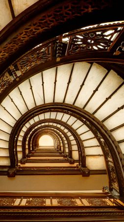 black and white stairs, Tourism, Travel (vertical)