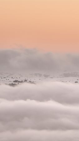 Alps, 5k, 4k wallpaper, 8k, clouds, sky (vertical)