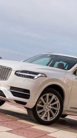 Volvo XC90, crossover, Volvo, SUV, hybrid (vertical)