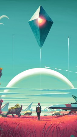 No Man's Sky, 4k, 5k wallpaper, Best Games 2015, game, sci-fi, space, fantasy, PC, PS4 (vertical)