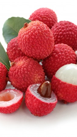 lychee, Chinese plum,  (vertical)