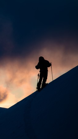 Alaska, Degrees North, Xavier De Le Rue, travel, skiing, snowbording, winter, mountains (vertical)