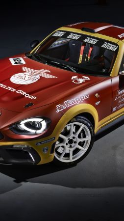 Fiat 124 Spider Abarth, rally edition, Geneva Auto Show 2016, roadster (vertical)