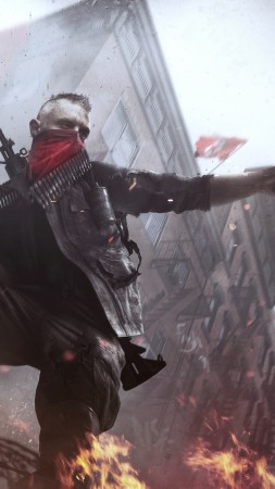 Homefront: The Revolution, shooter, fps, soldier, base, grey, screenshot, art, PC, PS4, XBox one (vertical)