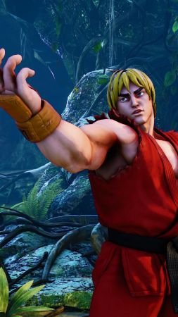 Street Fighter 5, KEN, Best Games, fantasy, PC, PS4 (vertical)