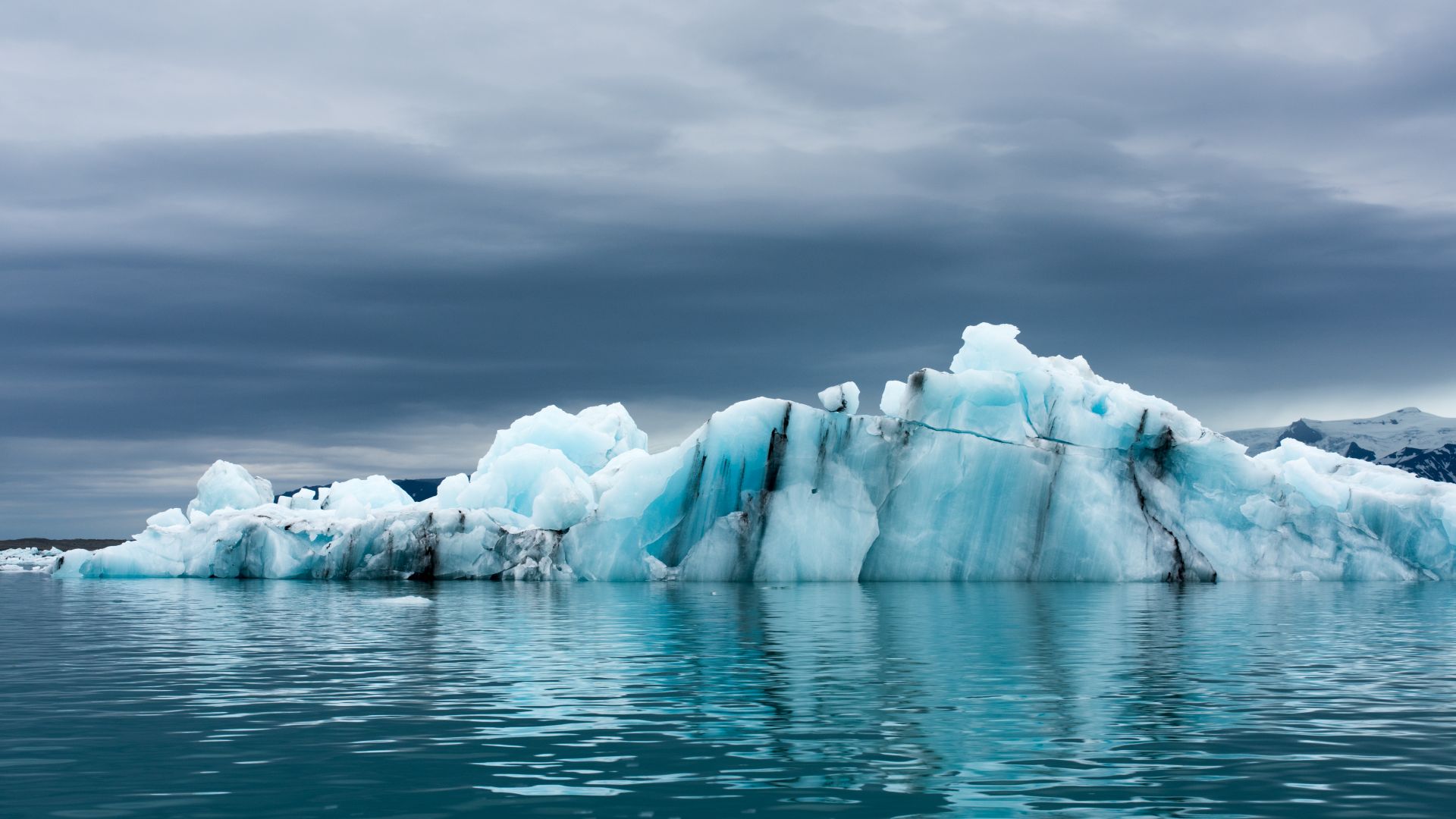 Antarctica, iceberg, ocean, 5k (horizontal)