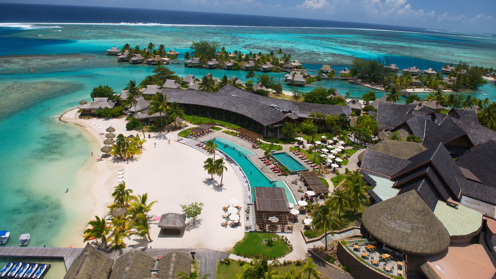 InterContinental Moorea Resort, Best Beaches in the World, tourism, travel, resort, vacation, pool, beach (horizontal)