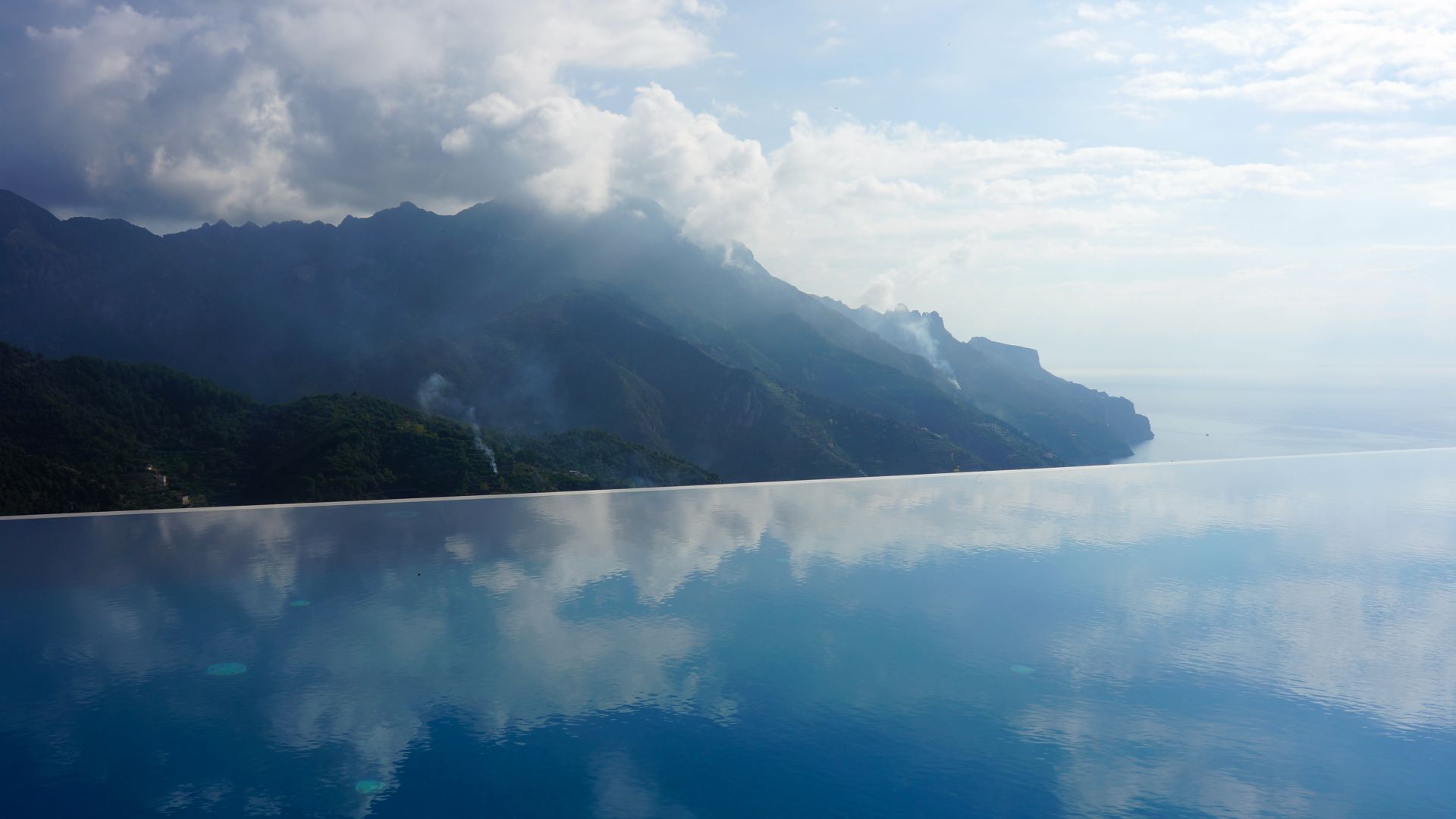 Hotel Caruso, 4k, HD wallpaper, Italy, infinity pool, travel, tourism (horizontal)