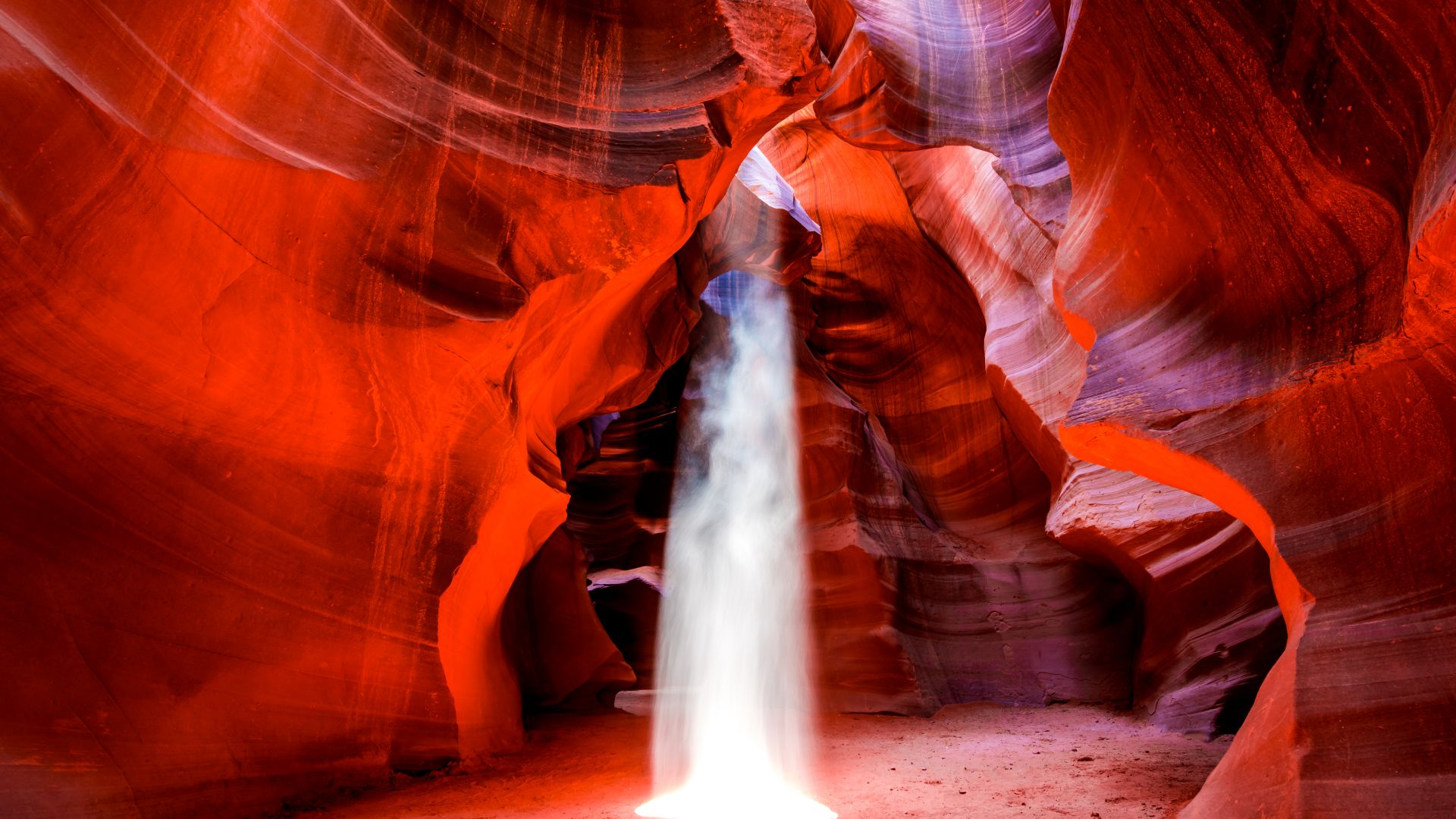 Antelope Canyon, 4k, 5k wallpaper, 8k, Arizona, USA, travel, tourism (horizontal)