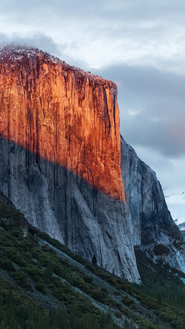 El Capitan, mountain, Yosemite, National Park, California, 5k (vertical)