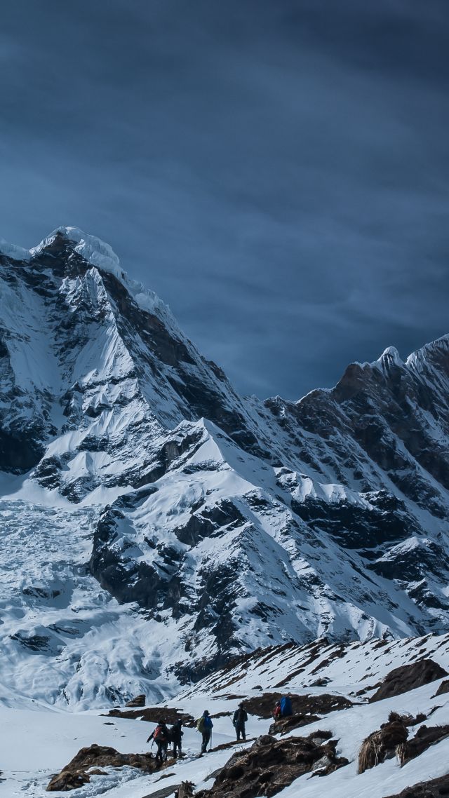 Snowy Mountains, Australia, 4k (vertical)