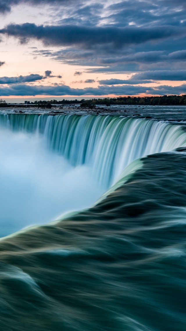 Niagara Falls, Waterfall, 7K (vertical)