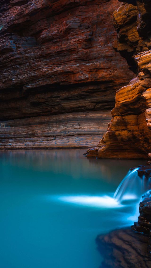 Kermits Pool, Karijini National Park, Australia (vertical)