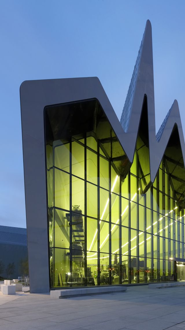 Riverside Museum, Scotland, Tourism, Travel (vertical)