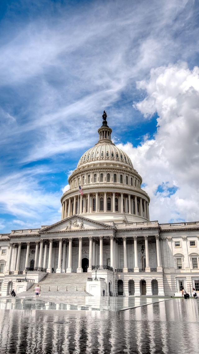 Capitol, Washington, USA, Tourism, Travel (vertical)