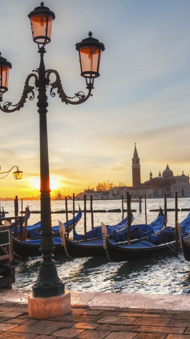 Venetian Lagoon, Italy, Adriatic Sea, tourism, travel, booking (vertical)