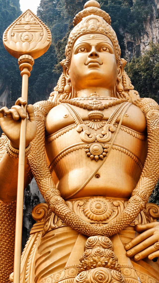 Lord Murugan Statue, Malaysia (vertical)